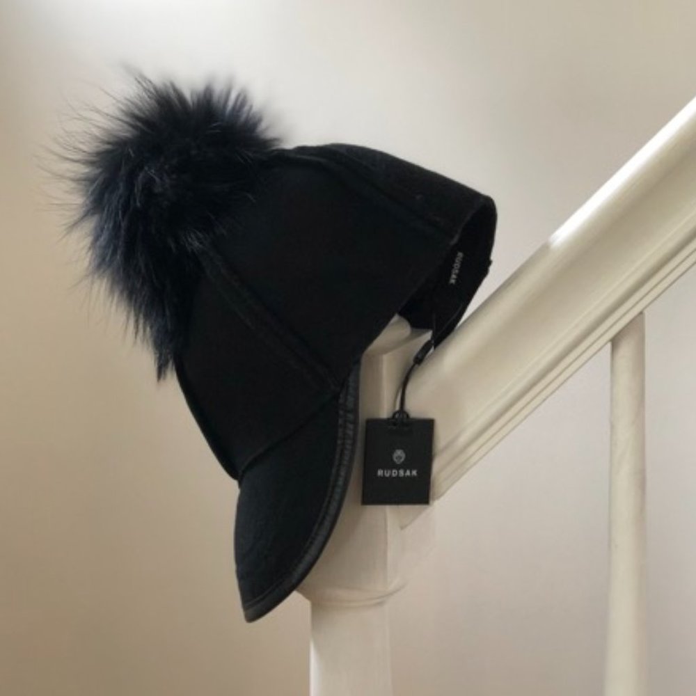 RUDSAK Wool Basbeall/Lieutenant Cap with Pompom